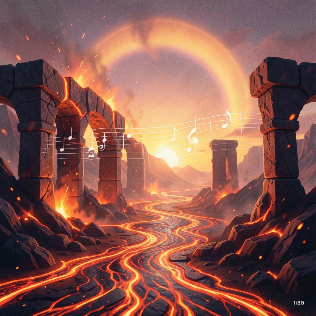 Volcano rising
