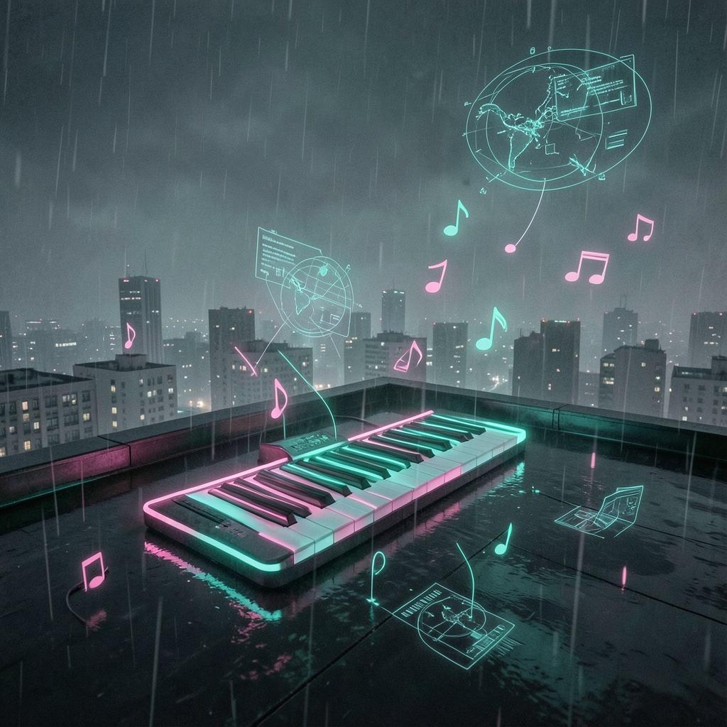Piano Barcode