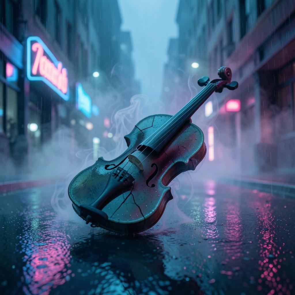 Cracked Violin