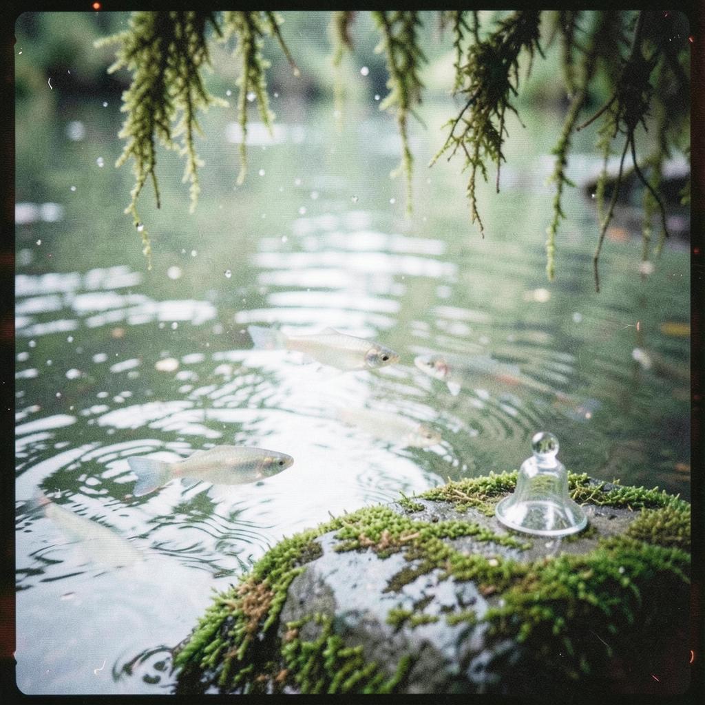 碧池游鱼